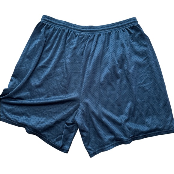 Vintage Nike Team Sports Black Athletic‎ Shorts Size XL Nike Swoosh Logo Men’s - Picture 9 of 11